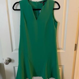 Green Boutique Silk Dress - New W/tags - Small